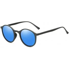 Round myopic polarized sunglasses reduce optical grade beam- men's sports partial sunglasses - CN18A5MLT0E $19.86
