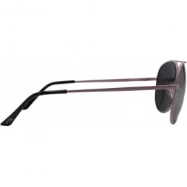 Aviator Unisex Salt_Tay Polarized Aviator Sunglasses - Pink - CP18MCKZILN $22.83