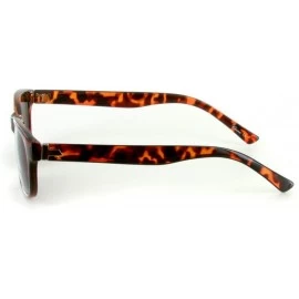 Wayfarer Oahu" Bifocal Sunglasses with Designer Wayfarer Shape for Stylish Men and Women (Tortoise w/Amber +1.25) - CE11MW5W1...