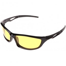 Rectangular Outdoor Sports Polarized Sunglasses Cycling Spectacles Rectangular Unisex - Color-3 - C618K2CL4QZ $15.43