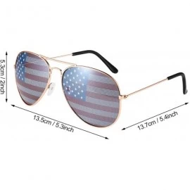 Oval American Sunglasses Glasses Optics Silver - CS18RWDM4EK $11.32