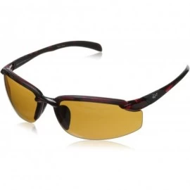 Sport G4018 Rimless Sunglasses - Dark Demi Amber & Black - CF11LDRAX5R $62.08