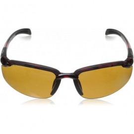 Sport G4018 Rimless Sunglasses - Dark Demi Amber & Black - CF11LDRAX5R $73.98