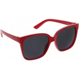 Oversized Women's Palisades Bifocal Oversized Reading Sunglasses - Red - C6196536X30 $32.38