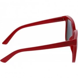 Oversized Women's Palisades Bifocal Oversized Reading Sunglasses - Red - C6196536X30 $16.40