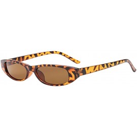 Oversized Retro Vintage Clout Cat Unisex Sunglasses Rapper Oval Shades Grunge Glasses - B - C7193XI3HTG $20.05