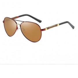 Round Sunglasses Polarized Lens Wellington Sunglasses Pouch & Cross Set Unisex Sunglasses MDYHJDHHX - Red - CL18X6NGW3X $23.25