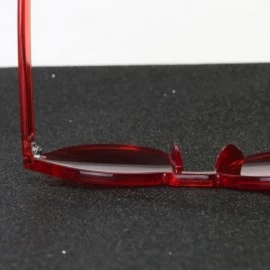 Square Rimless Integrated Glasses - CJ18DQRG97G $7.24