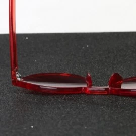 Square Rimless Integrated Glasses - CJ18DQRG97G $17.29