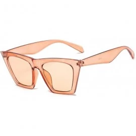 Oval Vintage Luxury Square Sunglasses Women 2019 Cateye Sun Glasses Shades Woman Sunglass Ladies Retro Sunglases - CN199CD7CH...