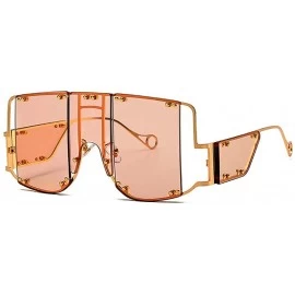 Rectangular Rihanna Sunglasses Oversized sunglasses sunglaases - 6 - CD192O6LHQD $11.68