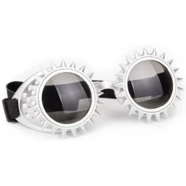 Goggle Festival Kaleidoscope Glasses Steampunk Goggles Halloween Cosplay Goggles - Black - CS18T705O55 $19.73