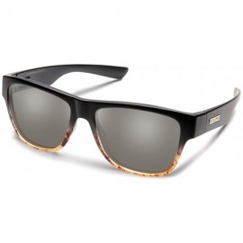 Sport Redondo Injection Molded Sunglasses - Matte Tortoise Fade / Polarized Gray - C3196I85RXK $89.69