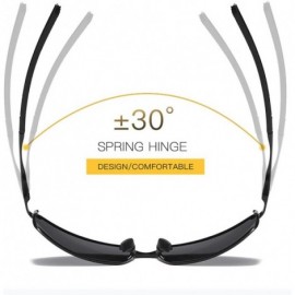 Goggle Polarized Photochromic Sunglasses Mens Transition Lens Driving Glasses Driver Safty Goggles Package A Gold Green - C01...