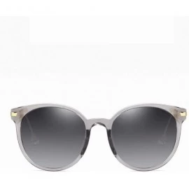 Aviator Glasses Polarized Sunglasses for Men Women Aviator Metal Mirror UV 400 Lens Fashion - Fashion Accessories - Gray - CR...