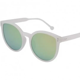 Oversized Fashion Polarized Oversized Cat Eye Sunglasses for Women - Green - C318I5L90XQ $15.18