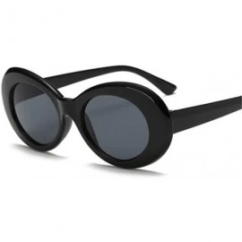 Round Vintage Sunglasses Driving Outdoor - Blackgray - CB197TGZDO8 $46.84