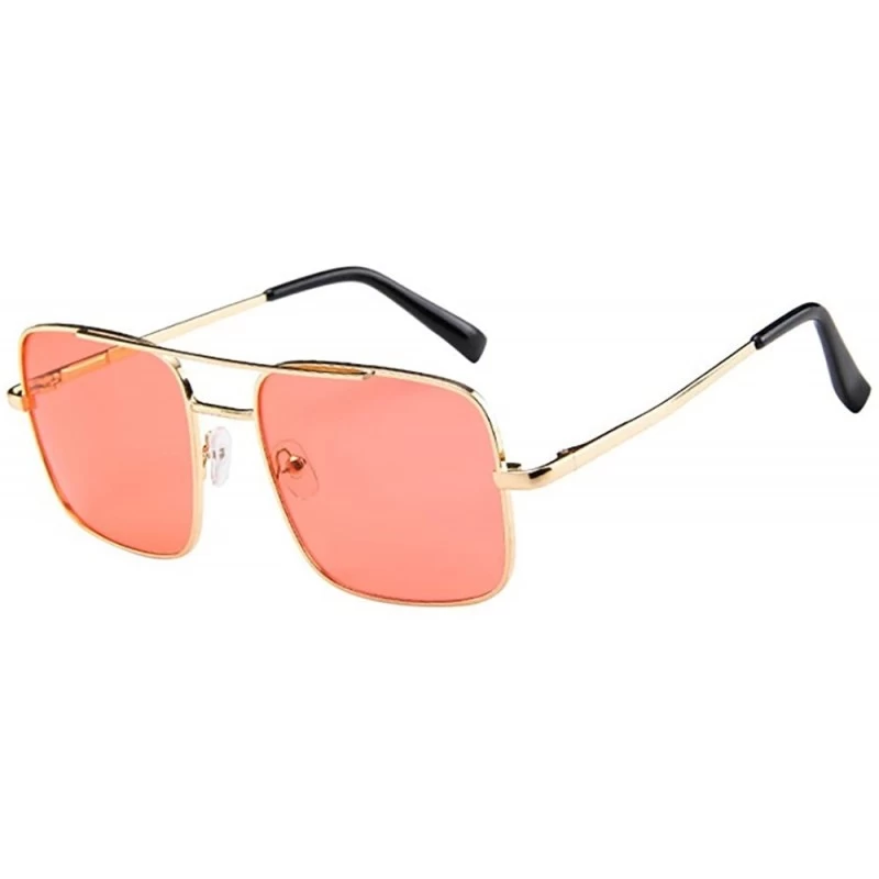 Round case 60MM Classic Style Aviator Sunglasses for Men Polarized - UV 400 Protection with case - A - CJ199AI3MK8 $9.57