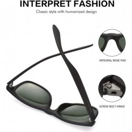 Sport Polarized Sunglasses Men Women UV400 Protection 58mm Len-Plastic Frame - Grey 27 - CC18EOWXC4K $15.31