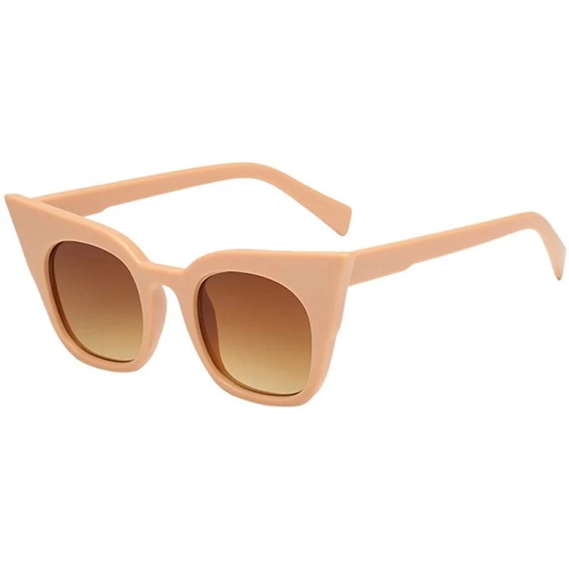 Goggle Children Kids Cute Cat Eye Sunglasses Vintage Retro Plastics Frame Lightweight Eyewear Glasses - F - C4196IY75R2 $17.61