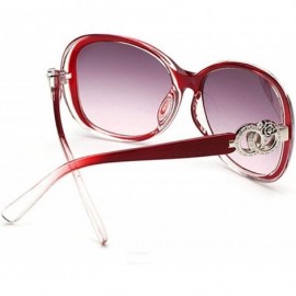 Goggle Fashion UV Protection Glasses Travel Goggles Outdoor Sunglasses Sunglasses - Red - CH190MOI9Y8 $47.48