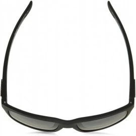 Oval unisex-adult Voodoo Oval Sunglasses - Matte Rubberized Black - CU18Q34SU0X $53.71