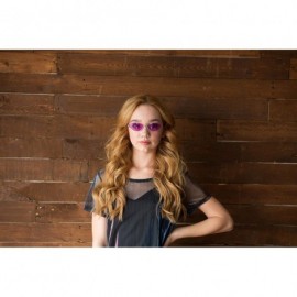 Round Hayden Summerall Sunglasses - Fashionable Unisex Shades-designers glasses at 90% off designer prices - Lexi Lilac - CR1...