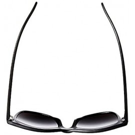 Wayfarer Classic Eyewear 80's Retro Large Horn Rimmed Style Sunglasses - Wayfarer / Black / Tint - CD12GHKZMBP $10.98