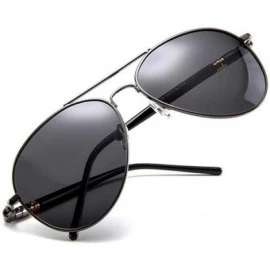 Aviator Sunglasses New Fashion Metal Frame Pilot Polarized UV400 Outdoor Drive 2 - 3 - CD18YZWT2RH $12.51