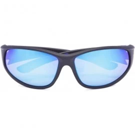 Sport Sports Bifocal Sunglasses UV 400 Protection Reading Sunglasses - Blue-mirror - CN18NOA3GRZ $18.30