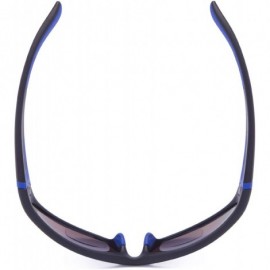 Sport Sports Bifocal Sunglasses UV 400 Protection Reading Sunglasses - Blue-mirror - CN18NOA3GRZ $8.08