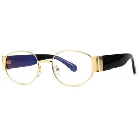 Oval Punk style Fashion Lady Brand Designer Oval Small Frame Sunglasses Vintage men Sun glasses UV400 - CR18S0KIUON $10.22