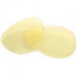 Aviator Non-Polarized Replacement Lenses for Ray-Ban RB3025 Aviator Large (62mm) - Yellow Tint - CV11U0UC8Y3 $41.70