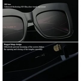Square Non-Polarized Square Durable Sunglasses for Women Outdoor Fishing Driving - Silver - CX18DC9HDKM $14.95