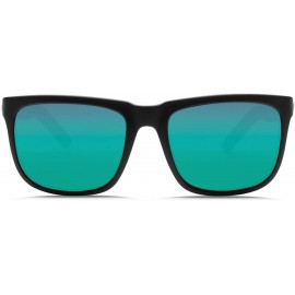 Goggle Knoxville S Polarized Rectangular Sunglasses - Matte Black Lime - C012HU95F0F $97.41