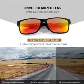 Sport Polarized Sunglasses for Men Al-Mg Alloy Ultra Light Fashion Retro Rectangle Unisex UV400 Protection M60 - CV18N00U3IW ...