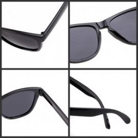 Square Polarized Sunglasses for Women Men UV400 Vintage Individuality Sun Glasses - C3 - CZ199CNTYXG $18.15