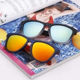 Square Polarized Sunglasses for Women Men UV400 Vintage Individuality Sun Glasses - C3 - CZ199CNTYXG $11.13