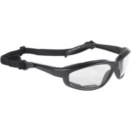 Sport Freedom Padded Riding Sunglasses with Detacheable Strap (Black Frame/Clear Lens) - CI1166ETE2B $19.63