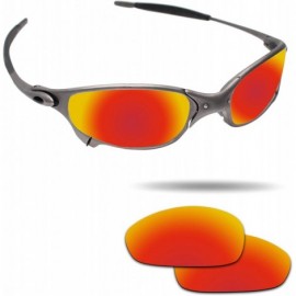Aviator Replacement Lenses Juliet Sunglasses - Various Colors - Fire Red - Anti4s Mirror Polarized - CY18NAM3085 $37.84
