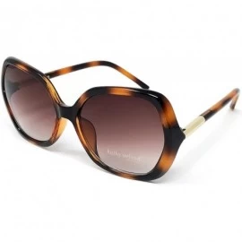 Oversized Womens Sunglasses 100% UV Protection - See Shapes & Colors - Brown/Red - CN18G7LNGYU $33.96