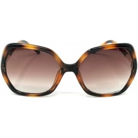 Oversized Womens Sunglasses 100% UV Protection - See Shapes & Colors - Brown/Red - CN18G7LNGYU $19.54