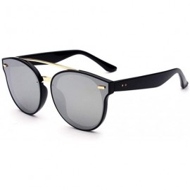 Rimless Polarized Sunglasses Covered Mirror Overall Design Sunglasses - C218XD6EQTS $97.55