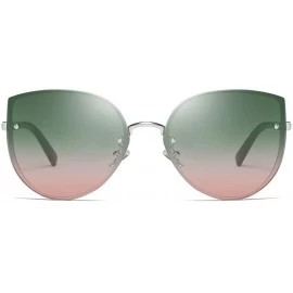 Oversized Vintage Retro Glasses Unisex Big Frame Sunglasses Eyewear - E - CO18TTS748U $15.31