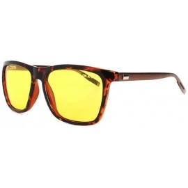 Aviator Men Polarized Night Driving Sunglasses Women Brand Designer Yellow Y276Y C1 BOX - Y276y C2 Box - CT18XE9HH9Z $12.26