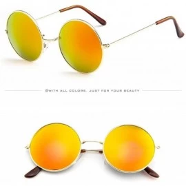 Cat Eye Sunglasses for Men Women Vintage Round Sunglasses Circle Sunglasses Retro Glasses Eyewear Cat Eye Sunglasses - B - CF...