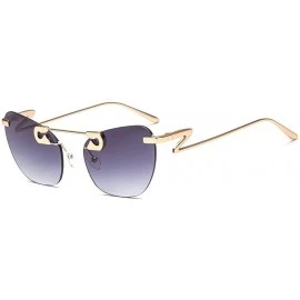 Aviator Fashion Sunglasses HD Marine Lens with Case Durable Frame UV Protection Driving Cycling Gift - Gold - CY18LD47KL0 $13.22