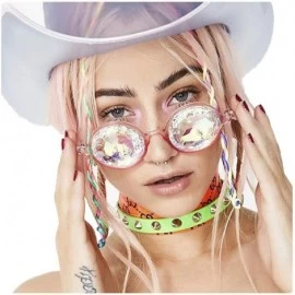 Rimless Fashion Party Glasses Men Women Photo Props Eyeglass Classic Frame Glasses - Pink - CT18OM5Q22O $17.64