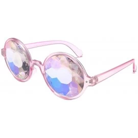 Rimless Fashion Party Glasses Men Women Photo Props Eyeglass Classic Frame Glasses - Pink - CT18OM5Q22O $7.33