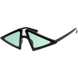 Sport Fashion Accessories for Fashion Chic Retro Triangle Outdoor Sports UV400 Sunglasses - Tortoise Shell Yellow Lens - CP19...